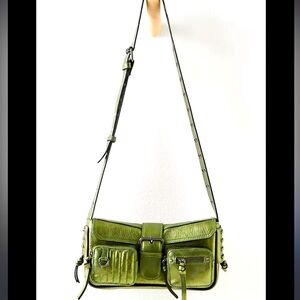 Free People High Speed Crossbody
Purse "Acid Lime" New with Tags